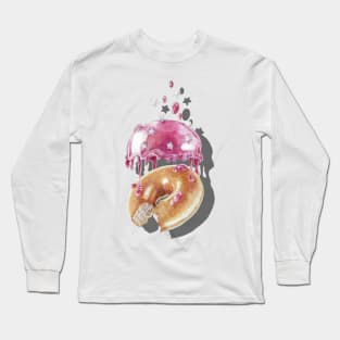 Space Doughnut Long Sleeve T-Shirt